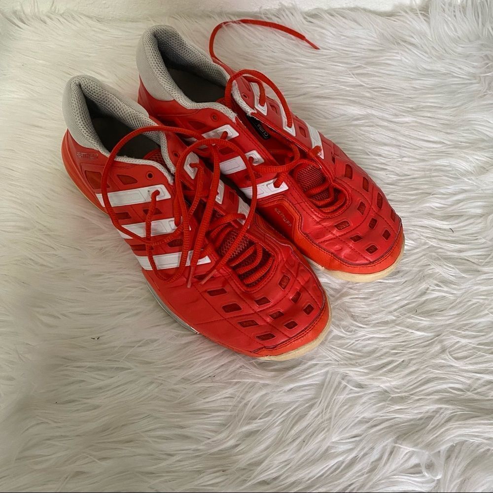 Adidas Roland Garros Paris Red Tennis Shoes 11.5